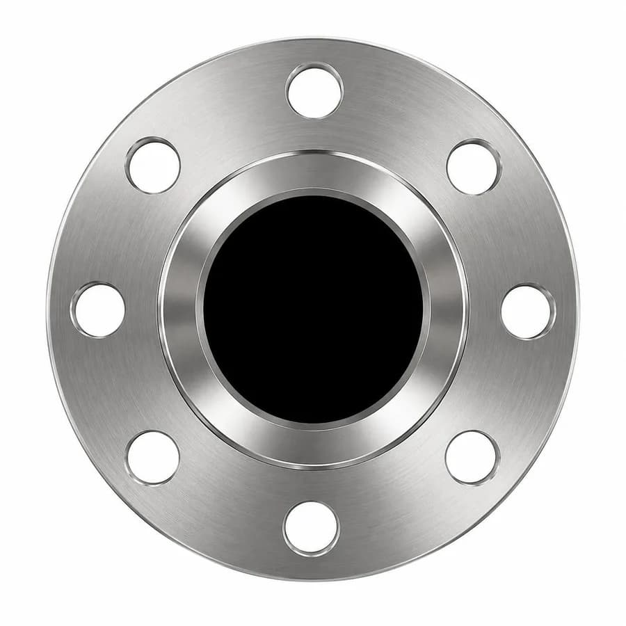 Close view of the SBD-SSBR01 round base plate and its mounting holes