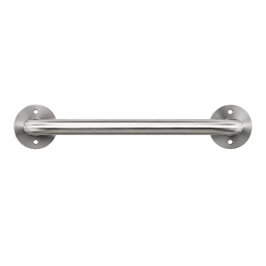 SBD-UBRSS01 round bike rack viewed from above, base plate to base plate